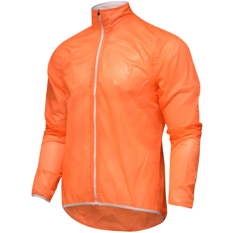 cycling clothing with fresh fit-Mantellina All4cycling Termonastrata - Arancio